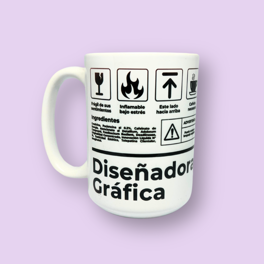 Tazón Diseñadora Gráfica