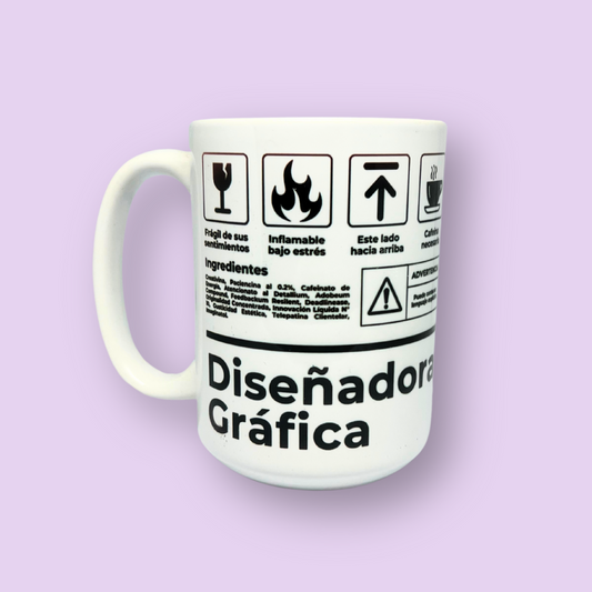 Tazón Diseñadora Gráfica