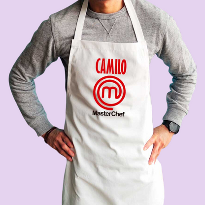 Delantal Blanco Personalizado