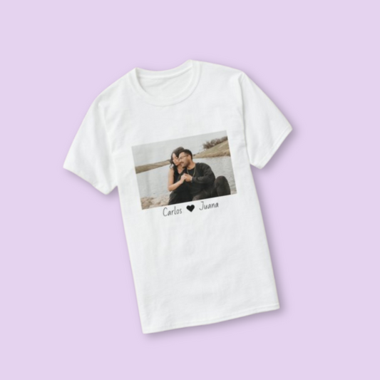 Polera Blanca Personalizada
