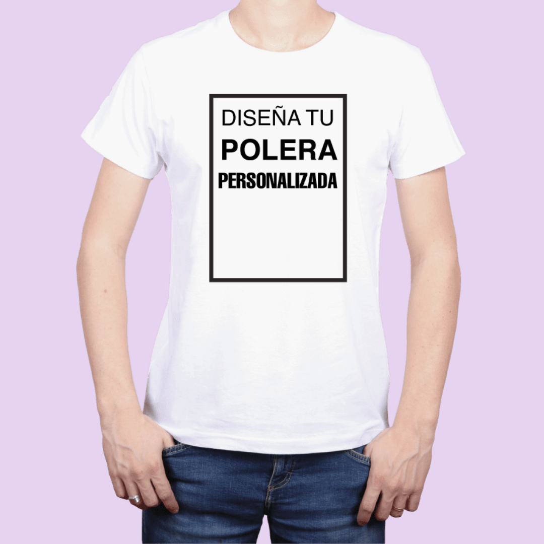 Polera Blanca Personalizada