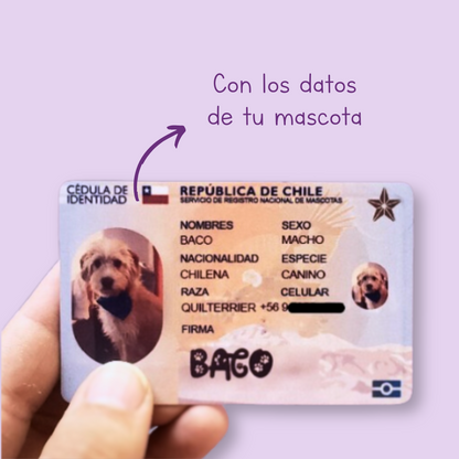 Cédula de Mascotas