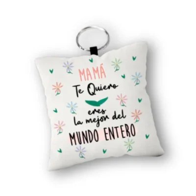Llavero Mini Cojín Personalizado