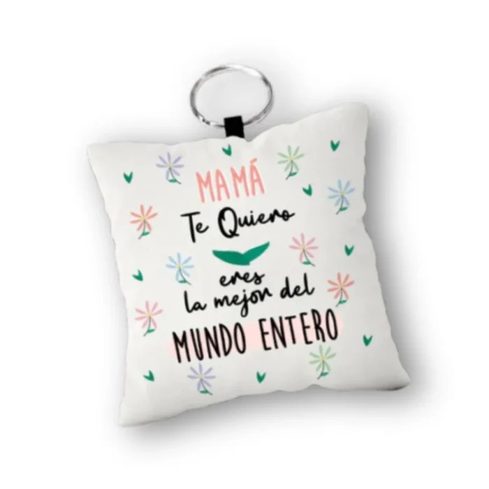 Llavero Mini Cojín Personalizado